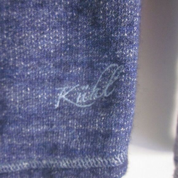 Kuhl "Nova" Womens Slouchy Cowlneck Blue Gray Sweatshirt Womens Size S 34" Bust - Picture 5 of 12